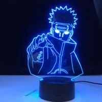 six paths of pain nagato figure kids night light led colors changing child bedroom nightlight birthday gift table lamp