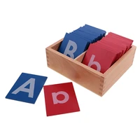 montessori wooden english alphabet toy set preshool kids children letter board early educational learning game aid15 5x17 5x6cm