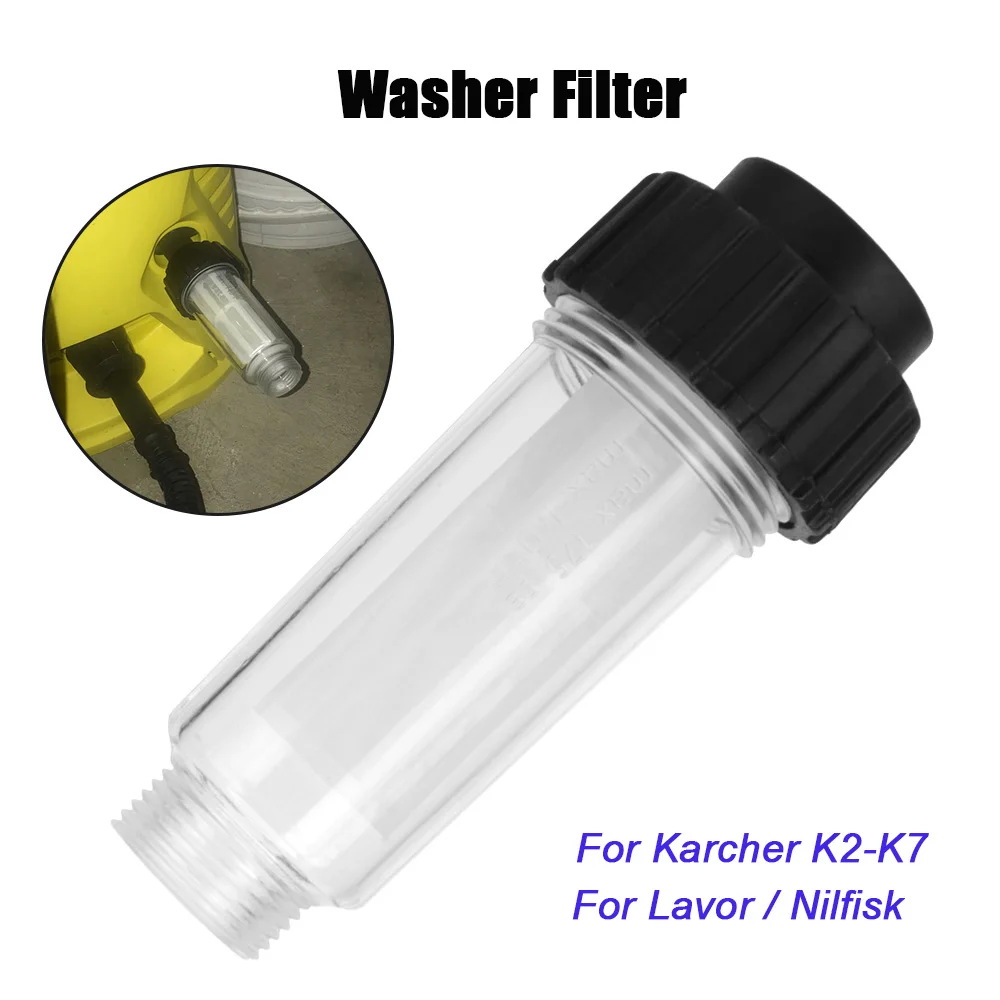 

Car High Pressure Washer Filter Gun Hose Connector G3/4'' Nozzle For Karcher K2 K3 K4 K5 K7 Lavor Nilfisk Motorcycle Accessories