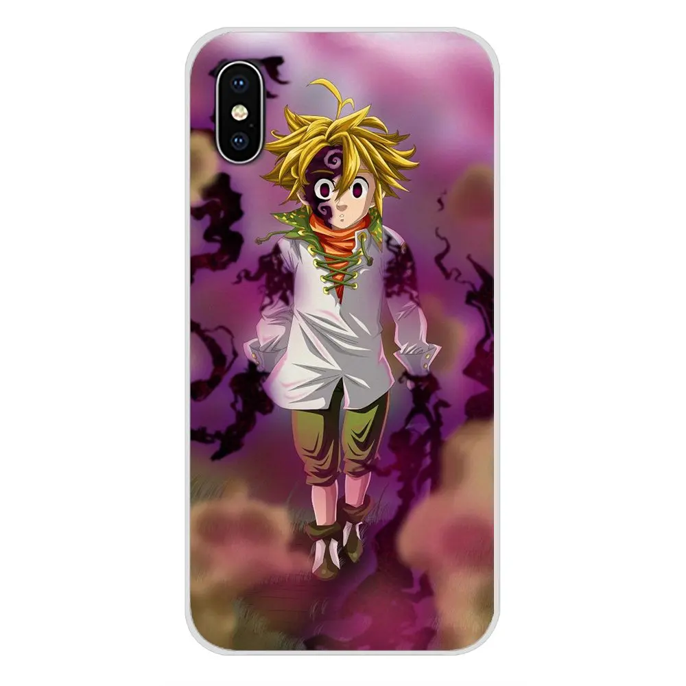 Мелиода из семи смертных грехов чехол для сотового телефона Samsung Galaxy S3 S4 S5 Mini S6 S7