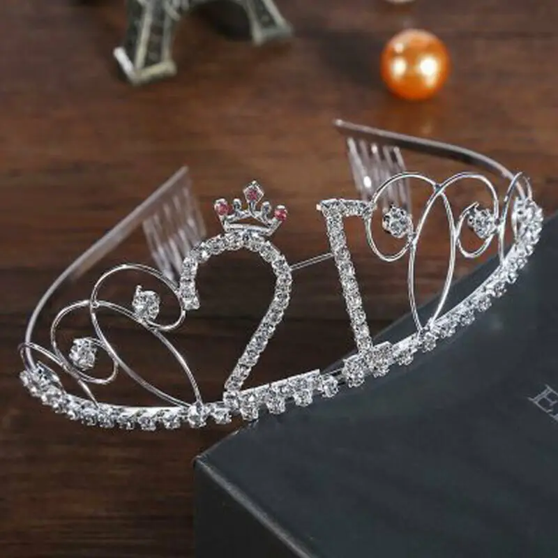 Шляпы Стразы для вечерние НКИ элегантные головные уборы с короной серебристые