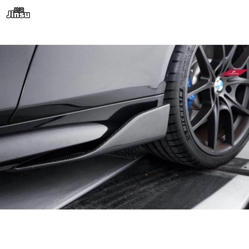 Боковые юбки из углеродного волокна для AUDI A4 b7 b8 b9 sline s4 A6 sedan C6 C7 avant s6 TT Quattor TTS RS style