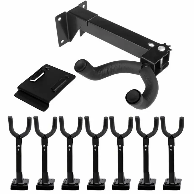 

Вращающаяся подставка для гитары, настенный крючок-держатель, регулируемая сталь