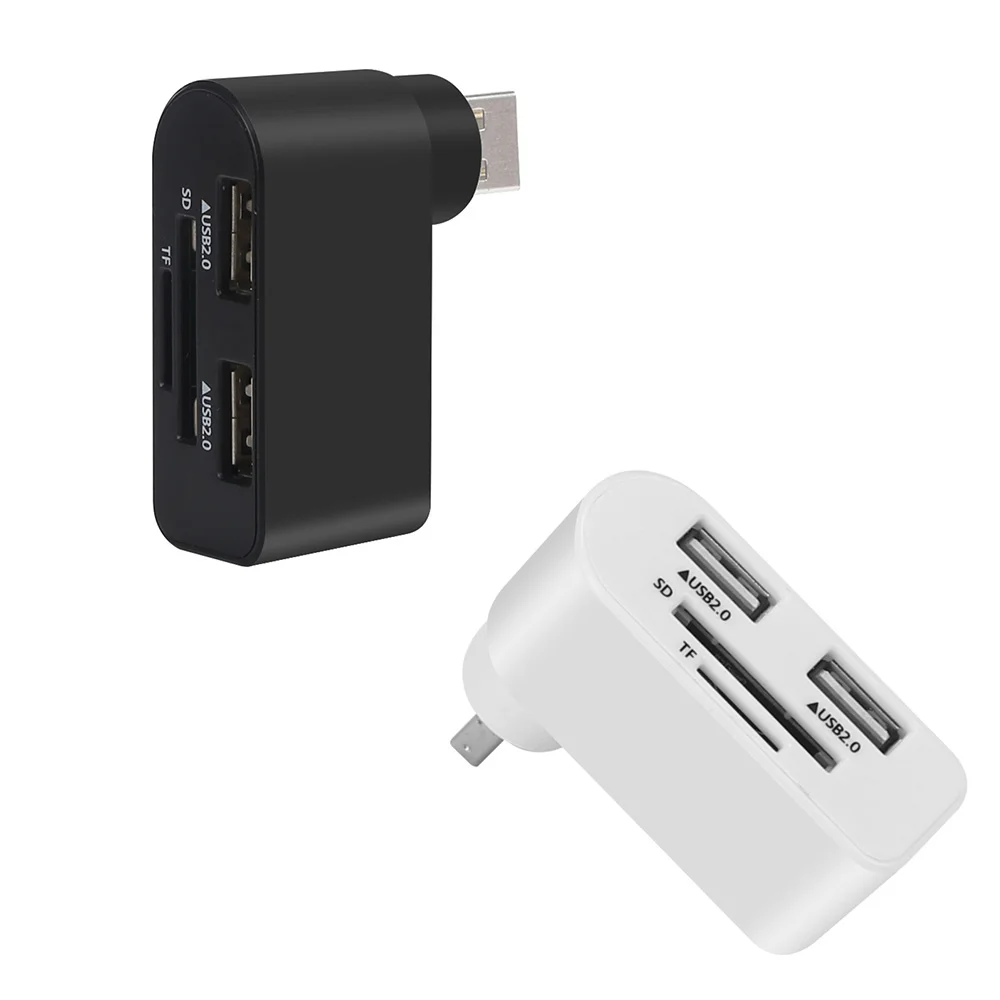 Адаптер usb хаб 3 Порты Usb 2 0 концентратор вращающийся высокое Скорость USB