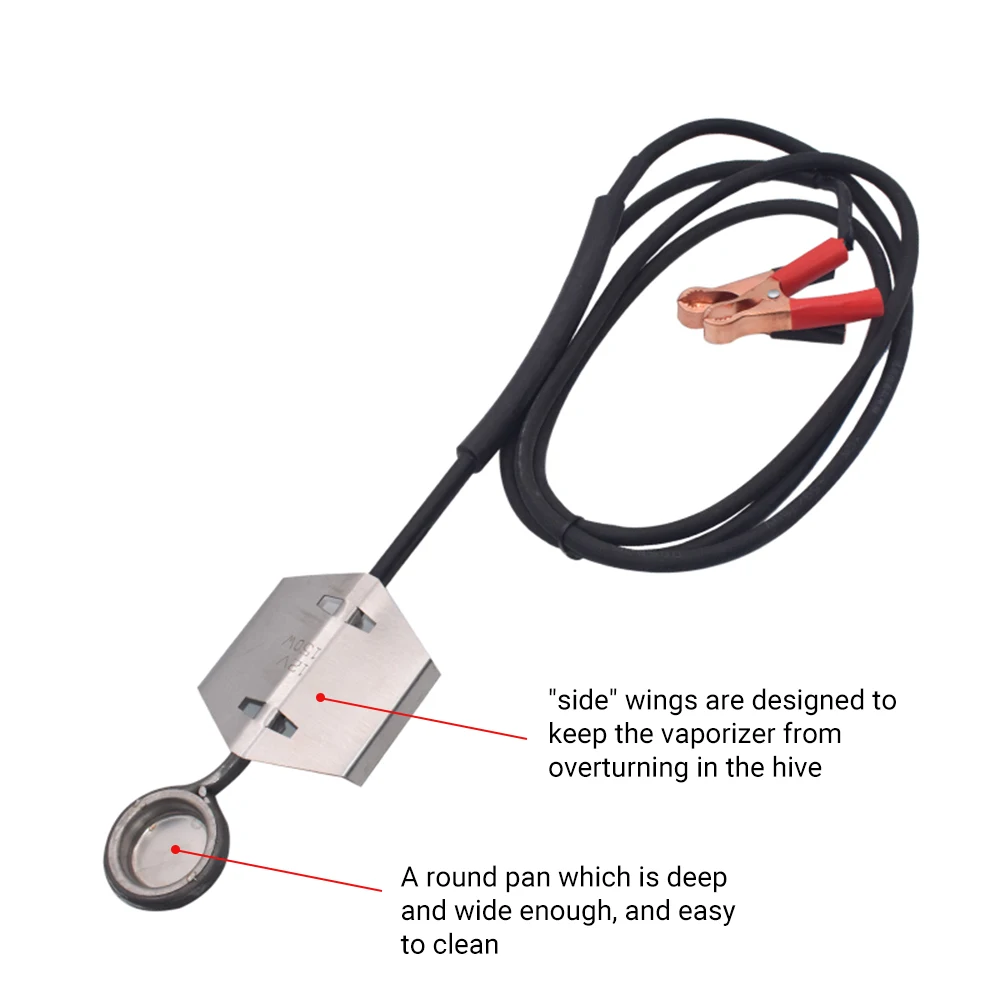 

Varroa Oxalic Acid Vaporizer Mite Control Beehive Vaporization Equipment For Beekeeping Bee Keeping Beekeeping Equipment