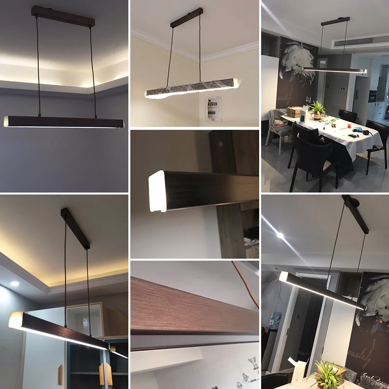 Люстра для ресторана в скандинавском стиле светодиодный светильник