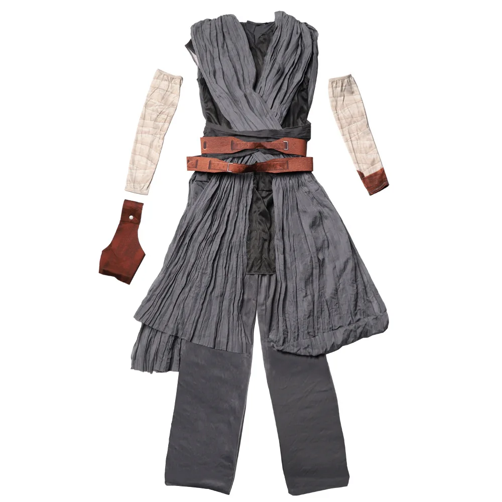 Новинка 2020 года карнавальный костюм Rey из фильма Звездные войны 9 Скайуокера