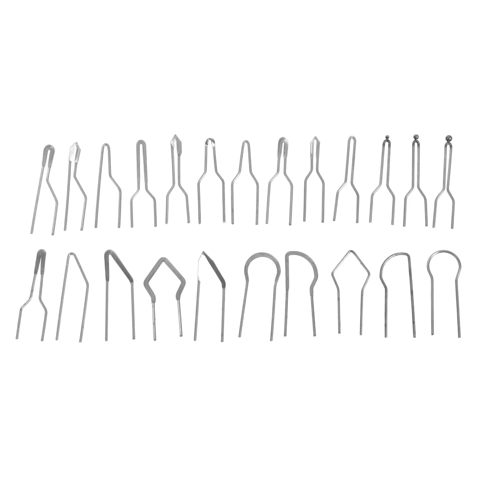 

23pcs Metal Iron Pyrography Heating Wire High Impedance Replacement Accessories