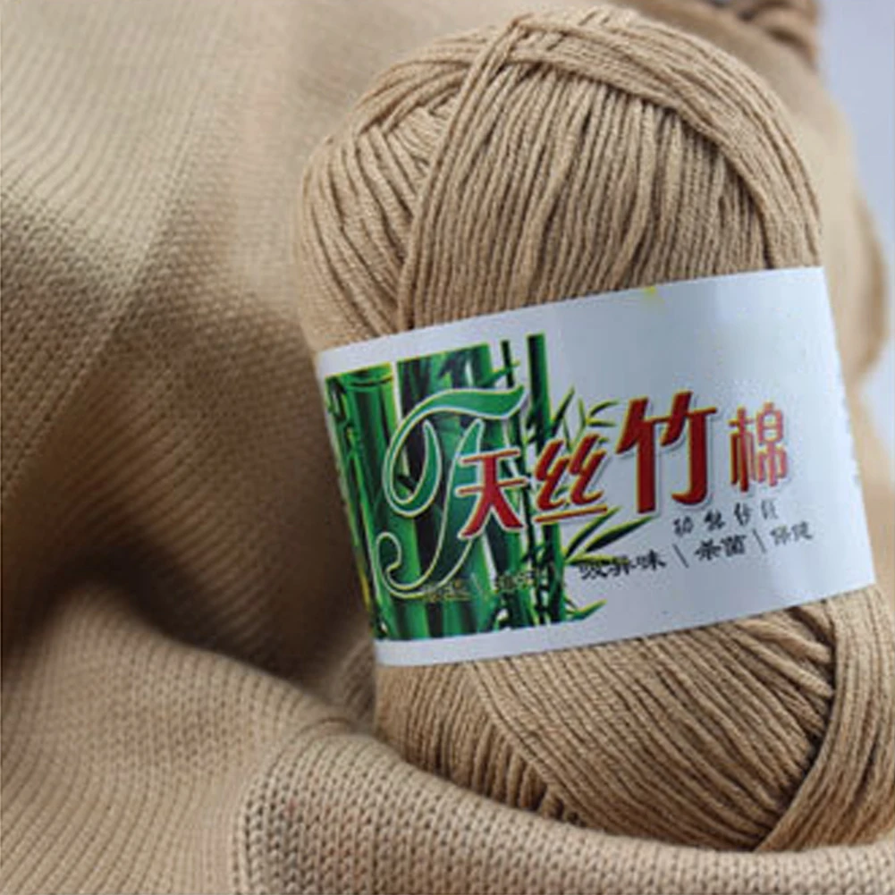 

WITUSE 11.11 Promotion Sale 21 Colors Soft Natural Woolen Cotton Yarn For Clothes Sweater Hand Knitting Skein Knitting Crochet