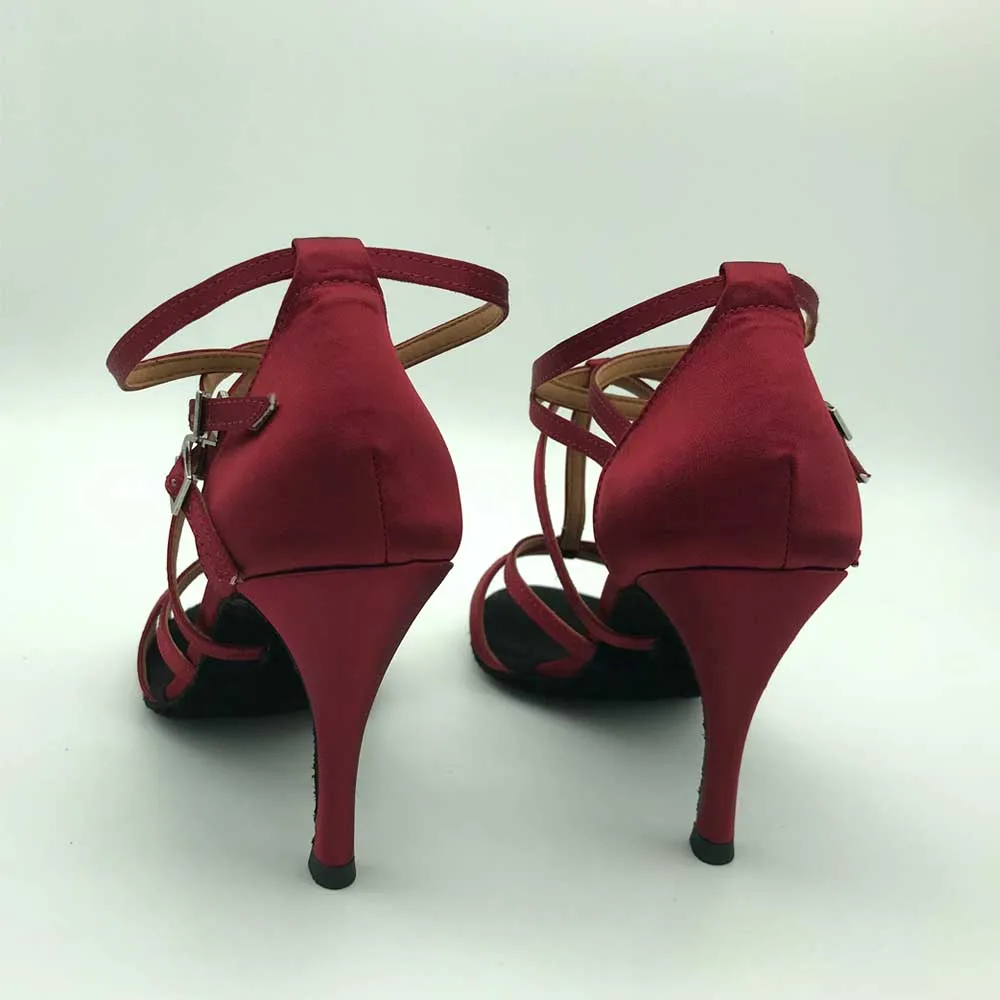 Женские туфли для латиноамериканских танцев, на высоком каблуке 9 см от AliExpress RU&CIS NEW