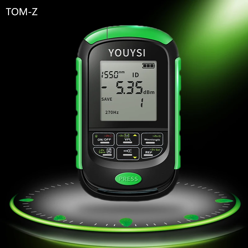 Многофункциональный волоконно оптический измеритель мощности Mini 4 в 1 5 км 15 30