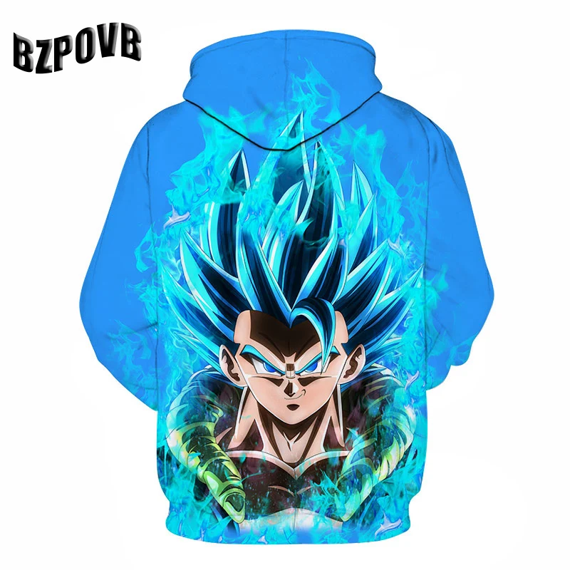 Горячая аниме худи Dragon Ball для мужчин и женщин 3D толстовки Супер сайян Вегета Дети Толстовка Гоку мужская повседневная куртка мультфильм мальчики Outwea