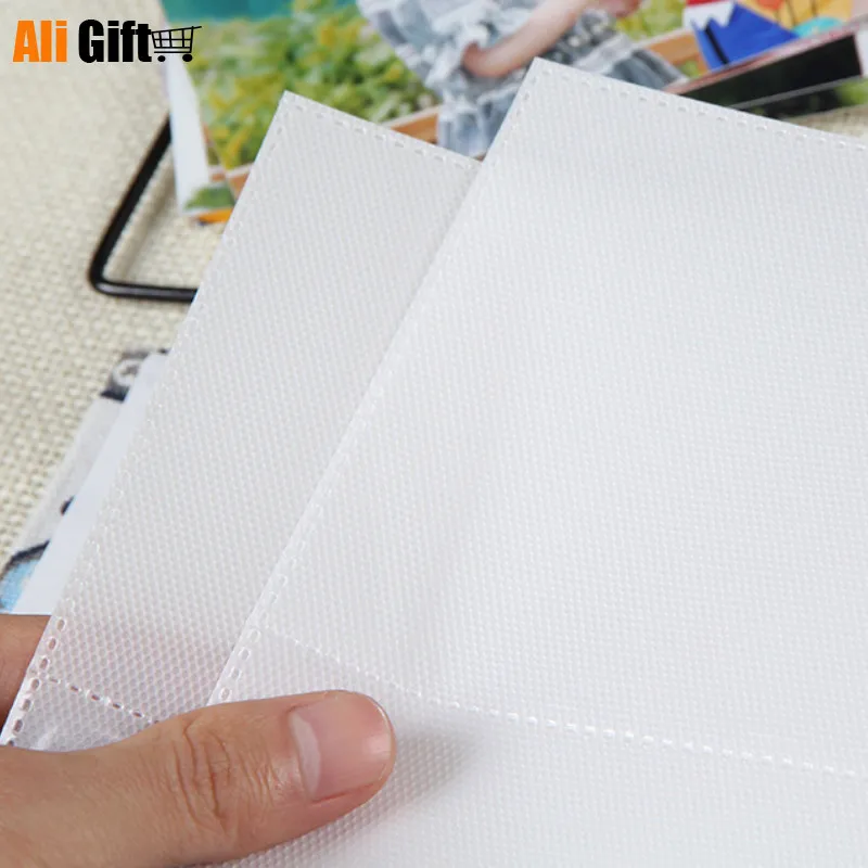 Тканевая обложка 5 дюймов 200 фотографий мультяшная Милая рамка для хранения