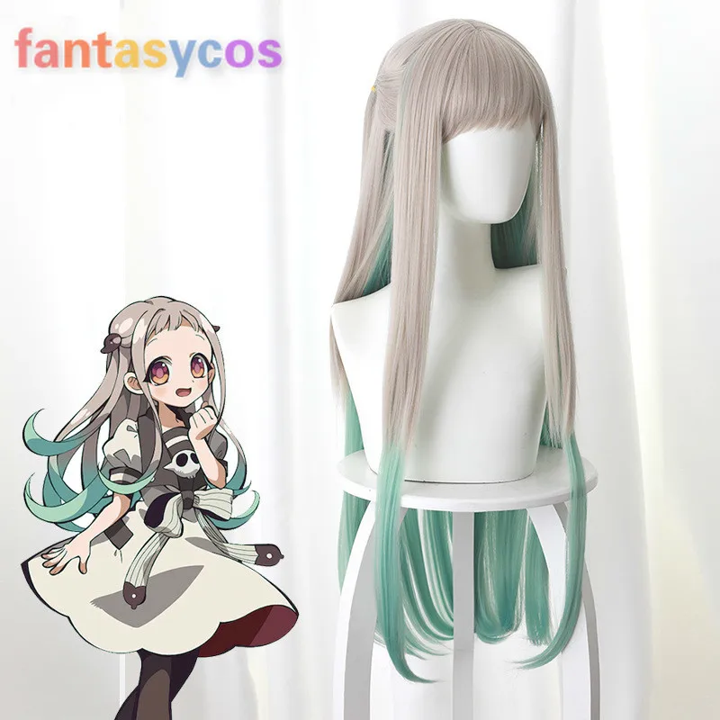 Парик для косплея Ханако-кун из аниме унитаз с синтетическими волосами Ханако