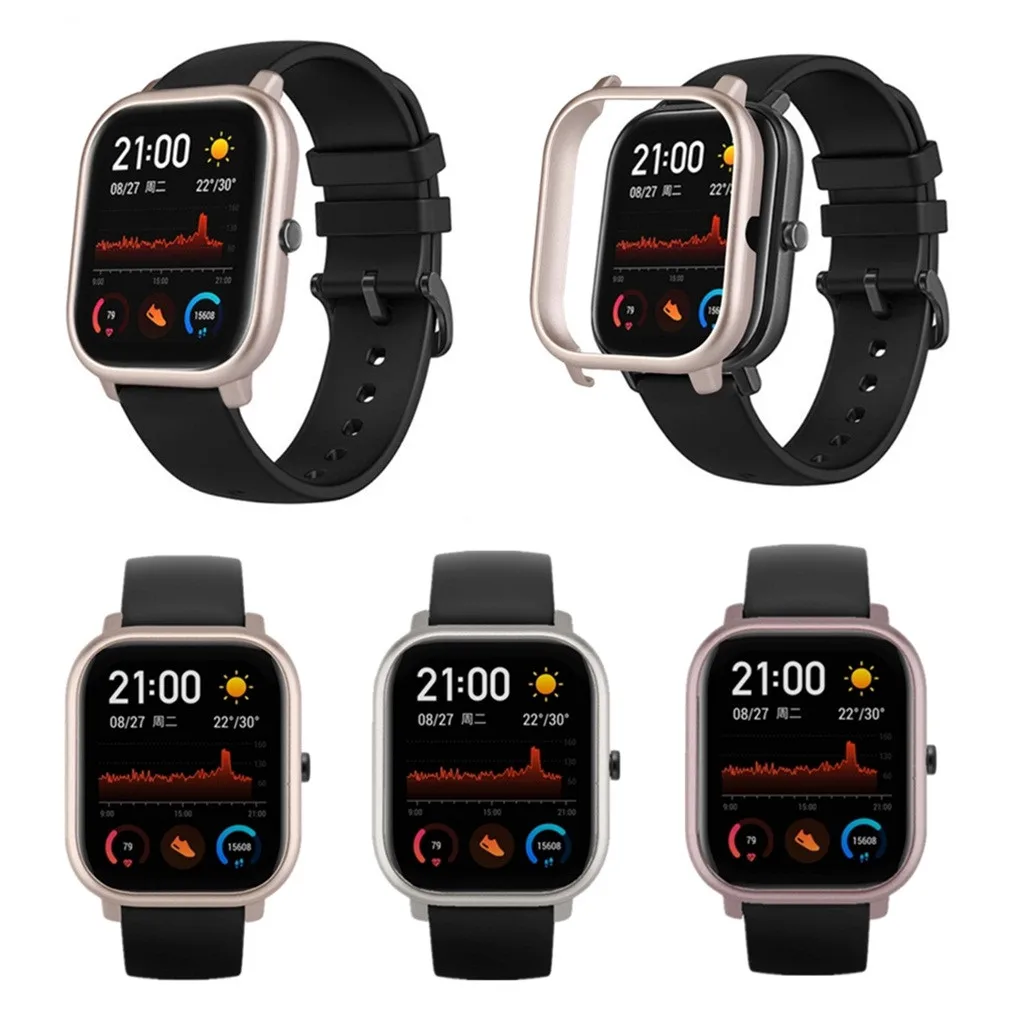 PC чехол для часов защитная рамка Huami Amazfit GTS высокое качество умные аксессуары