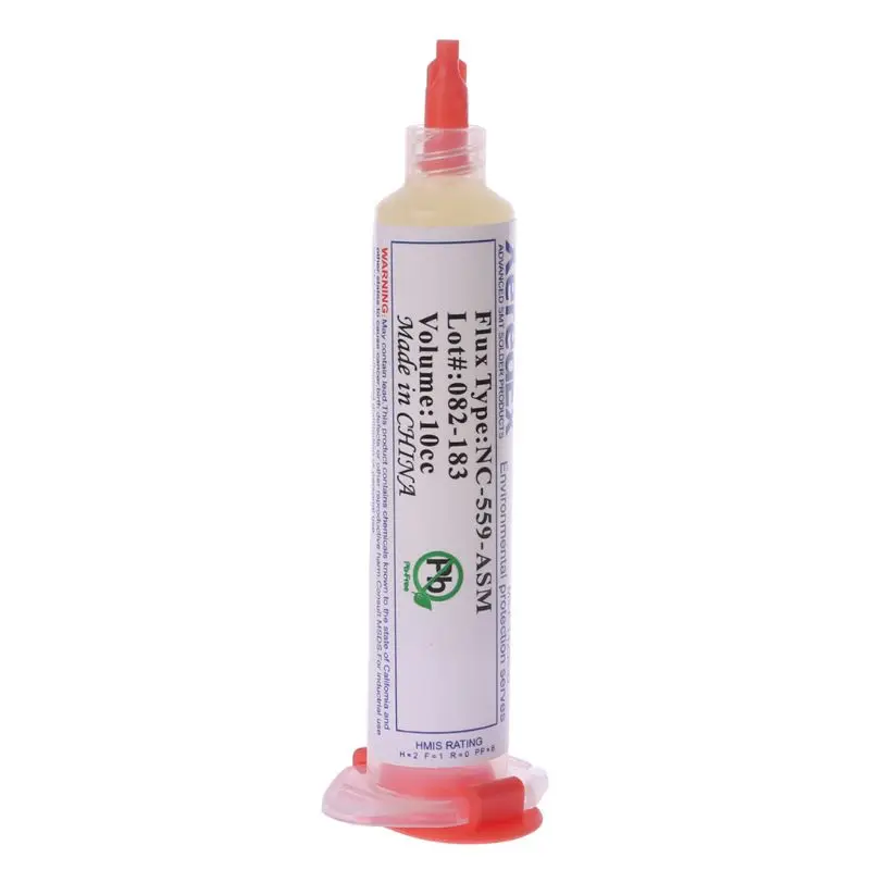 

Advanced BGA SMD Soldering Paste Flux Grease Volume 10cc NC-559 soldering station commonly used 559 Solder Paste