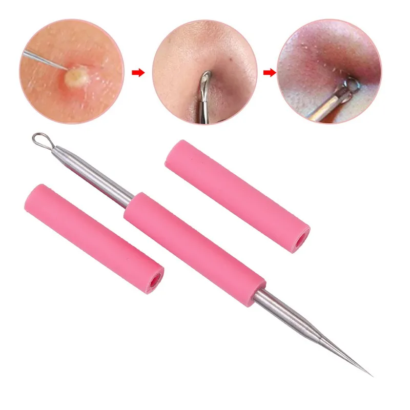Инструмент для удаления прыщей игла 1 шт лица акне экстрактор Blackhead инструмент