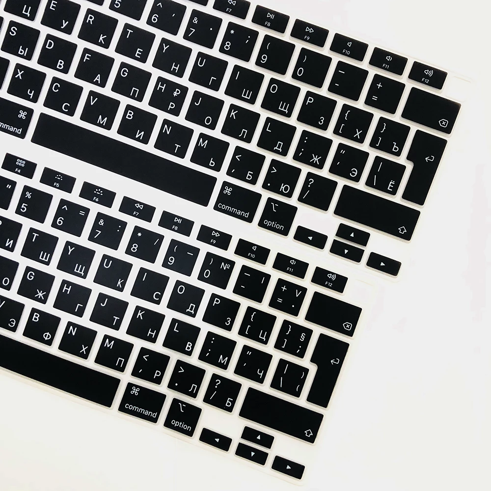 Чехлы для клавиатуры с русской раскладкой macbook Air13 2020 новинка чехол Air13.3 ноутбука