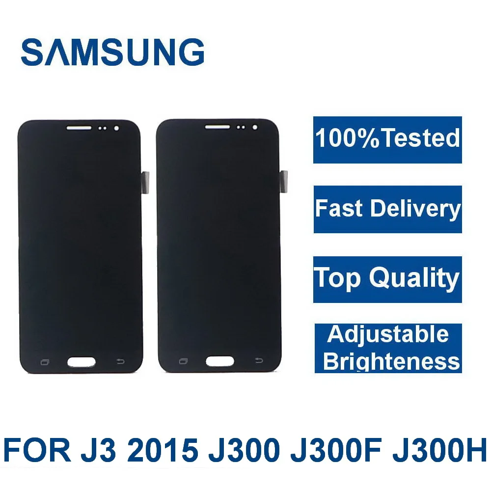 100% протестирован для телефонов Samsung Galaxy J3 DE 2016 J320 J320F J320H ЖК дисплей сенсорный