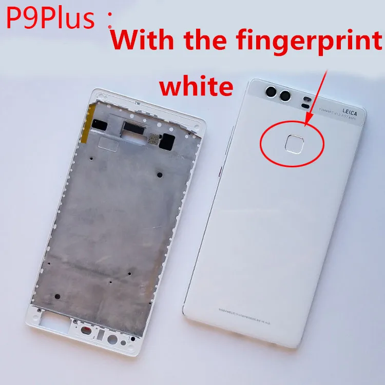 

Origianal For Huawei P9 Plus Battery Back Cover + Front Housing LCD Frame Bezel Plate Replacement for Cellphone Repair
