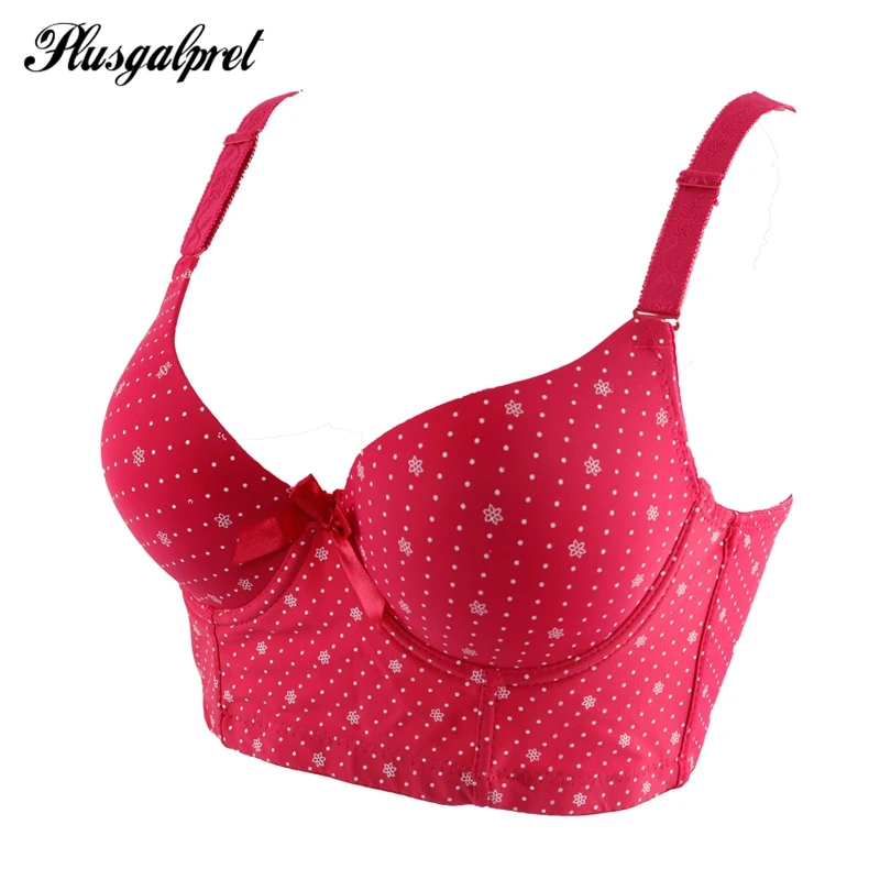 Plusgalpret сексуальный плотный бюстгальтер бесшовный летний майка бюстгальтеры для