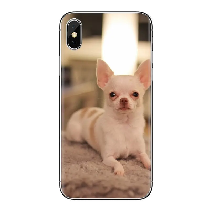 Прозрачный мягкий чехол Чехлы собака породы чихуахуа щенка для Huawei NOVA 2 3 2i 3i Y6 Y7 Y9
