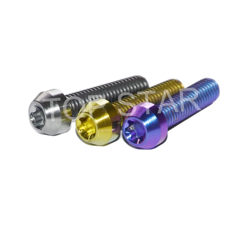 2 шт. титановые болты M6 x 25 класс 5 для гоночного мотоцикла|titanium bolts|bolts titaniumtitanium m6 bolt