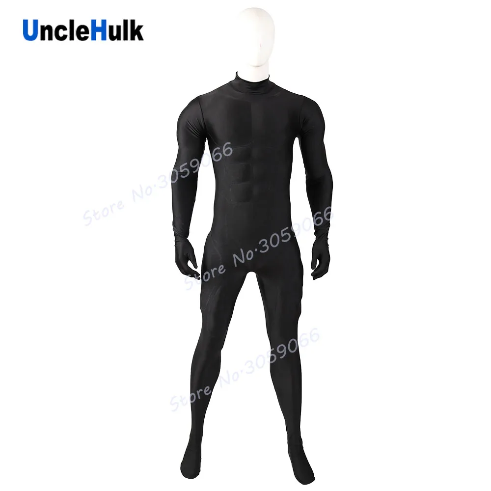 Небольшое боди с шелковой нитью в форме мышц черное модель A2 цвет можно изменить |