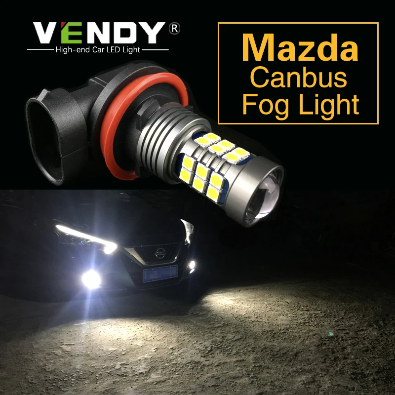 1 шт. светодиодный льные светодиодные лампы H8 H11 H16 9006 HB4 P13W для Mazda 6 gg gh 5 3 8 CX CX5 rx8 RX cx