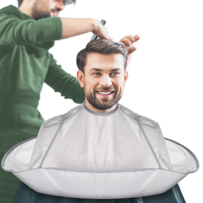 

Creative DIY Apron Hair Cutting Cloak Hair Salon Barber Stylists Umbrella Cape Cutting Cloak Cover Umbrella Haircut Tool