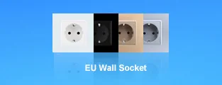 Bainbo Кристалл Стекло Панель Smart Switch ЕС настенный выключатель 110~ 250 В сенсорный выключатель Экран настенный выключатель света 1Gang1Way A1911CW/B