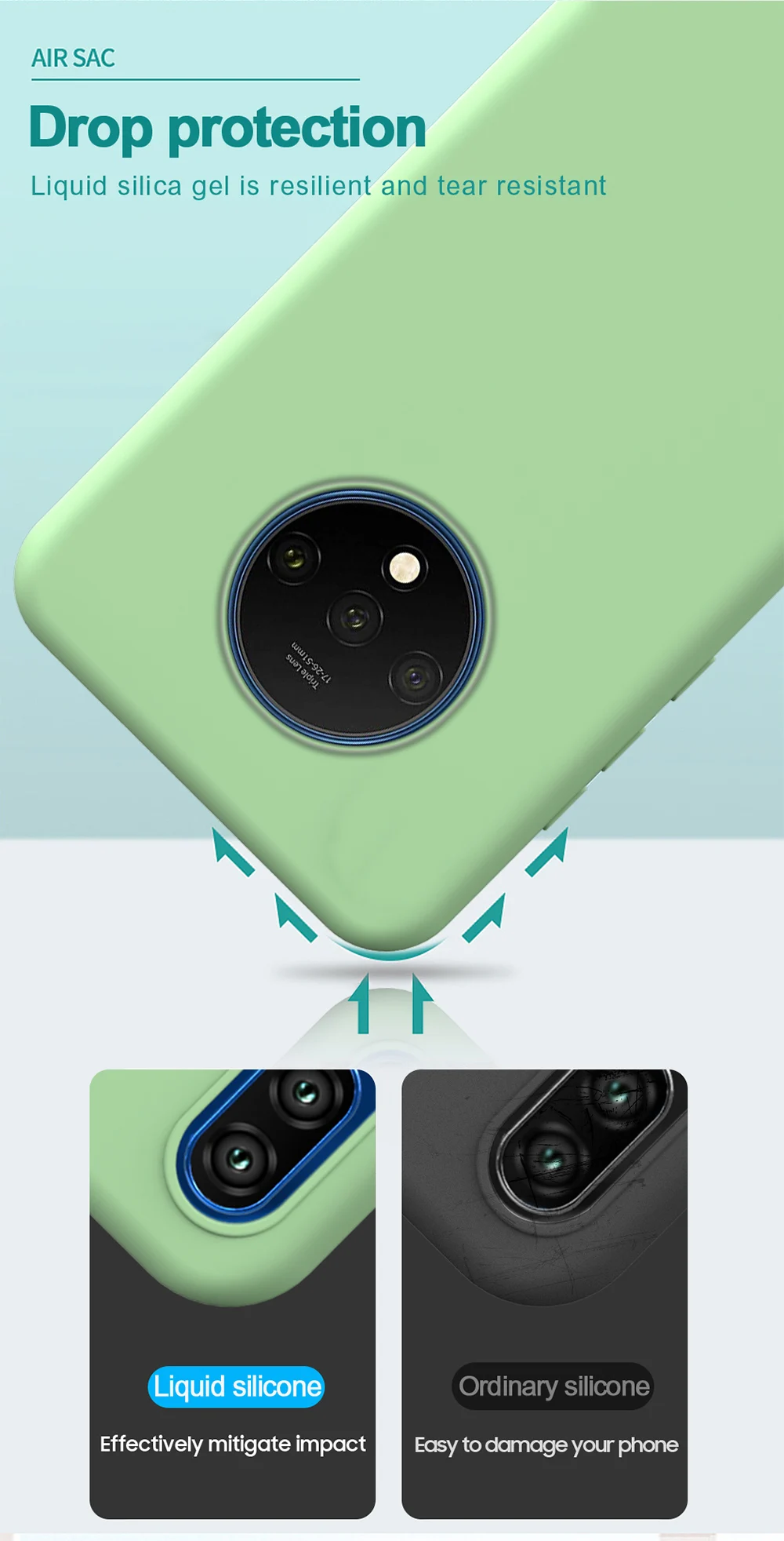 Для Oneplus 7T 7 Pro чехол мягкий жидкий силиконовый чехол для Oneplus 7 Pro Чехол One plus 7 7T 360 градусов полный защитный чехол
