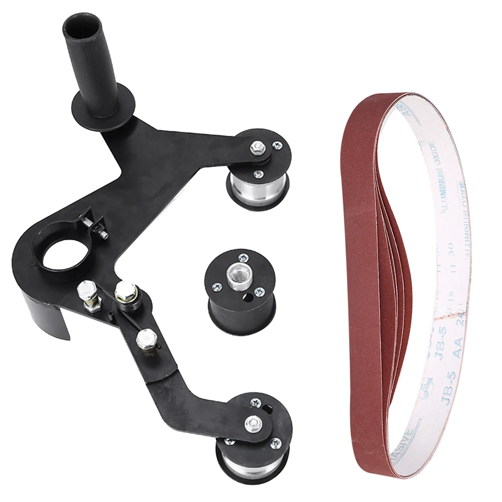 Ленточный шлифовальный инструмент с креплением кронштейн адаптера из