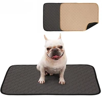 waterproof pet pee pads washable puppy training pad super absorbent reusable dog diaper for small large dogs anti slip dog mat