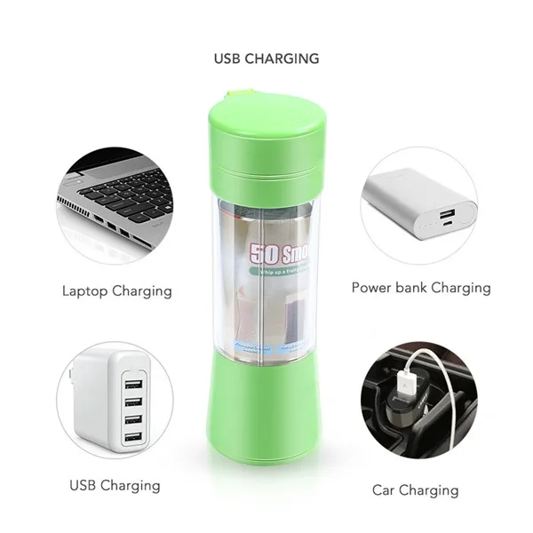 400 мл портативный соковый блендер USB соковыжималка чашка бытовой