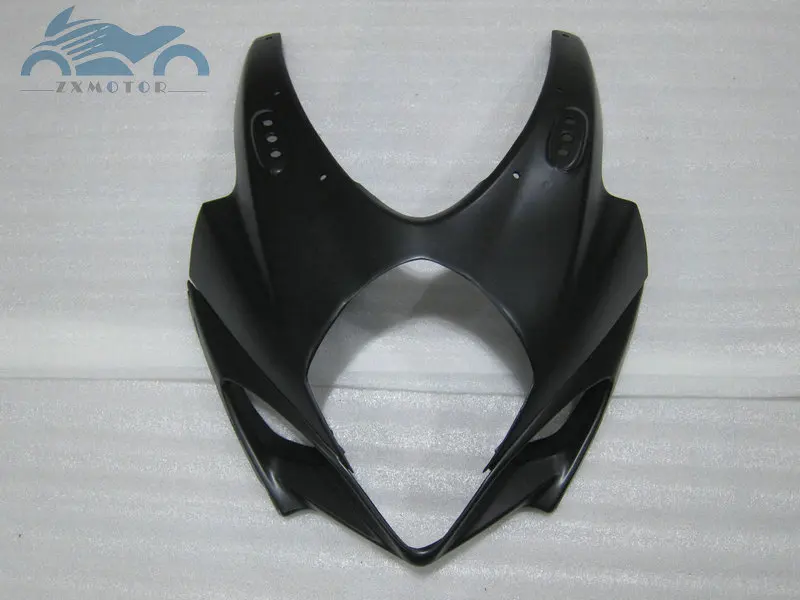 Front Fairing Высококачественный набор обтекателей для SUZUKI 2007 2008 GSXR 1000 K7 ABS пластик мотоцикл обтекатели комплект GSX R1000 07 08 матовый черный части - Цвет: Front Fairing