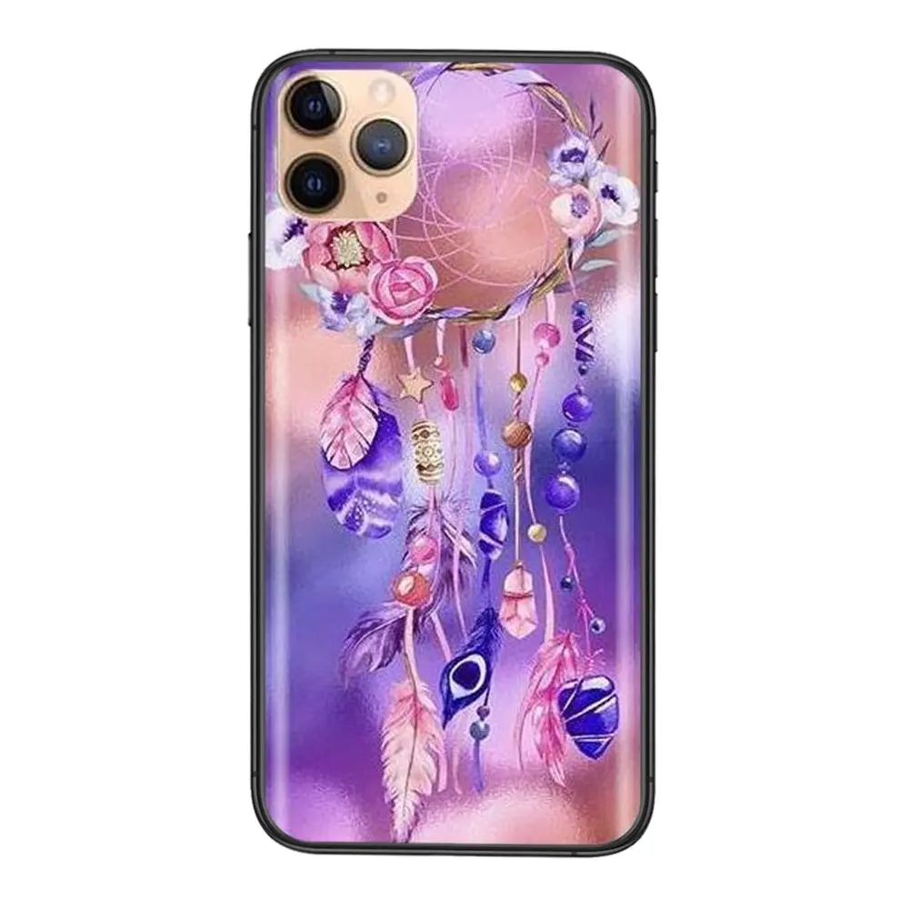 Ловец снов акварельный супердешевый для Galaxy Note 20 10 9 8 Ultra Samsung M51 M31 A7 A8 J6 J8 2018 A10S A11 |