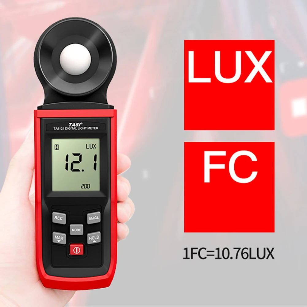

Tasi Handheld Mini Lcd Luminometer Digitale Photometer Luxmeter Lichtmeter 0-199999 Lux Luxmeter Digitale Lux Meter