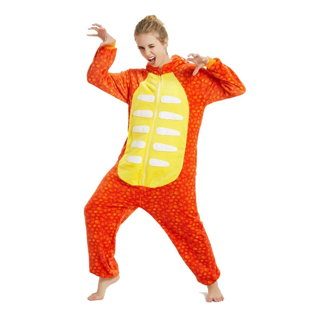 Мужская Пижама Kigurumi Dragon 3D цельный комбинезон с капюшоном для взрослых 2020 |