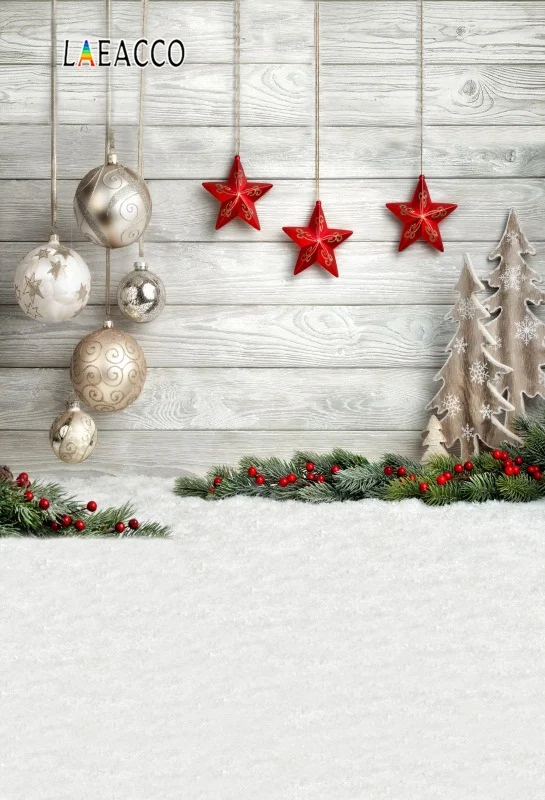 Laeacco Рождественская елка звезда подарок вечеринка мяч детские игрушки ковер