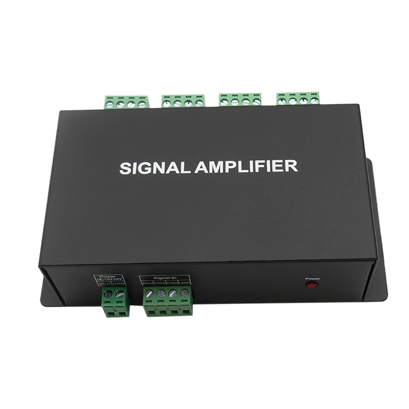HC800 8 каналов DC12V 24V SPI TTL синхронизатор сигнала светодиодный Усилитель 8CH портов