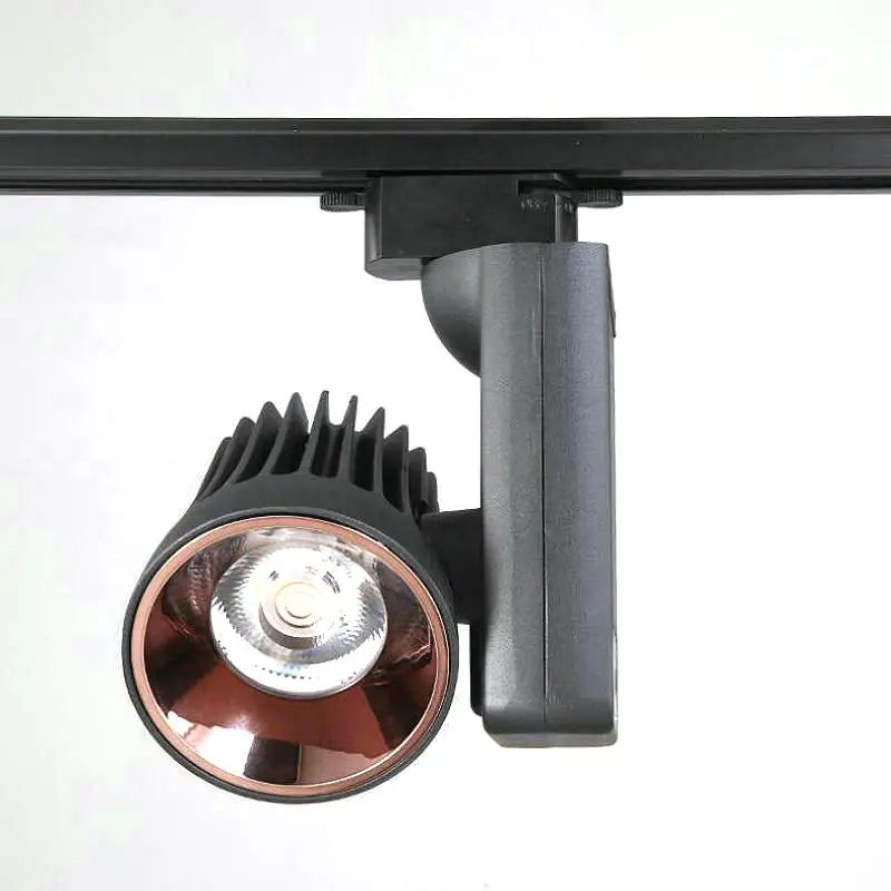 30 Вт COB LED трековое освещение Прожектор выставочный зал магазин одежды рельсовый