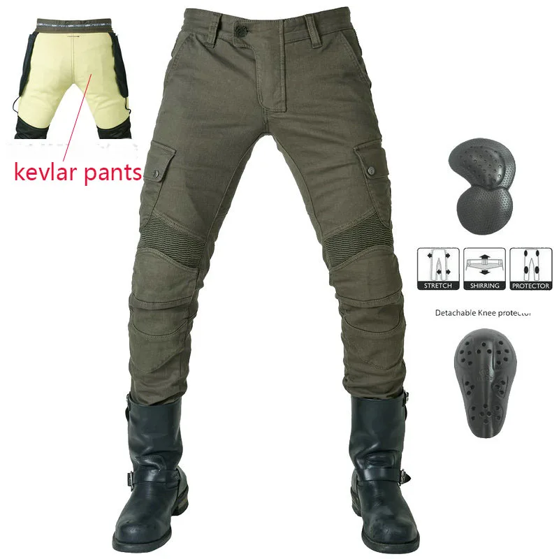 LOONG BIKER motorcycle riding jeans men and women models anti-fall motorcycle pants wear-resistant cycling pants trousers