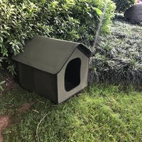 outdoor foldable dogs houses for large dogs portable pet dog house waterproof removable kennel nest for dog accessories supplies