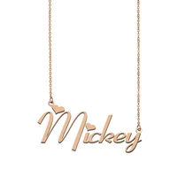 mickey name necklace custom name necklace for women girls best friends birthday wedding christmas mother days gift