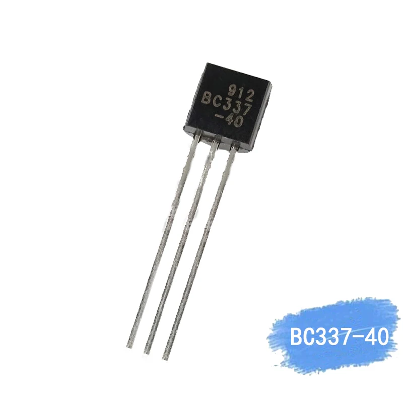 100 шт. BC337 40 TO92 TO 92 NPN Универсальный транзистор D новый оригинальный|Интегральные