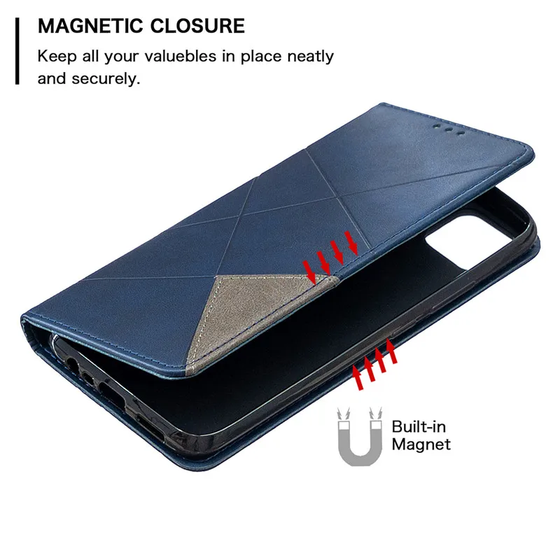 

New Style On For Realme C21 Case Magnetic Wallet Leather Flip Phone Cover For OPPO Realme C21 C 21 RealmeC21 Stand Cases Card Ho