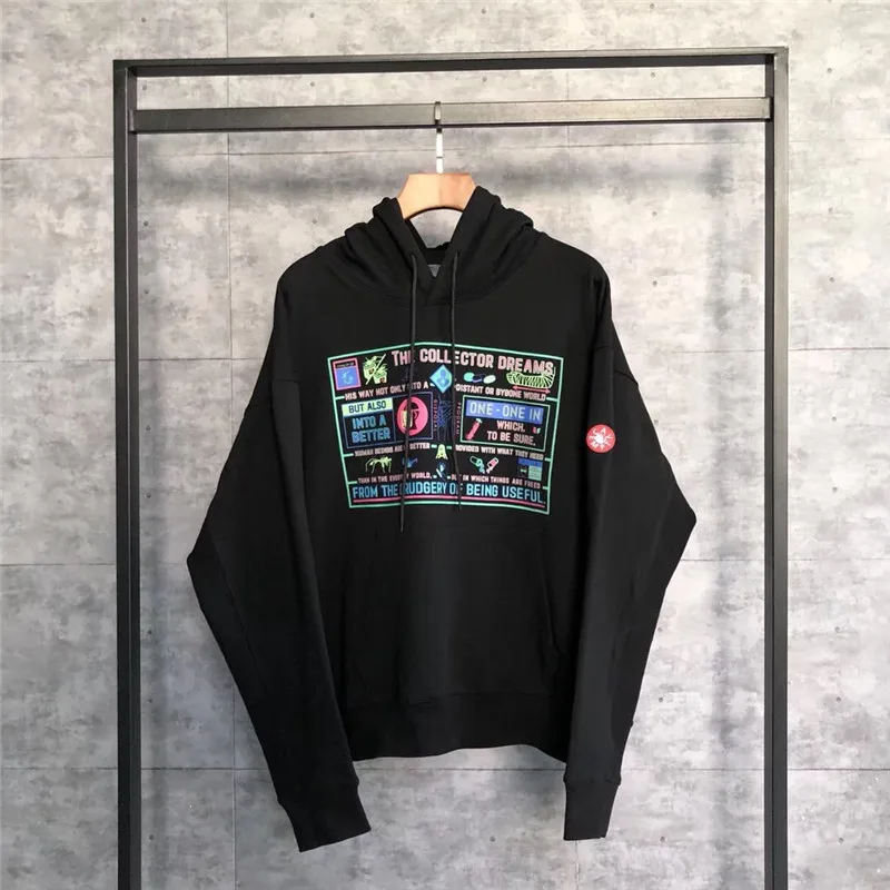 Толстовки с капюшоном c. E Cav Empt для мужчин и женщин, с вышивкой, из хлопка, в стиле хип-хоп, Свободный Повседневный пуловер, толстовки