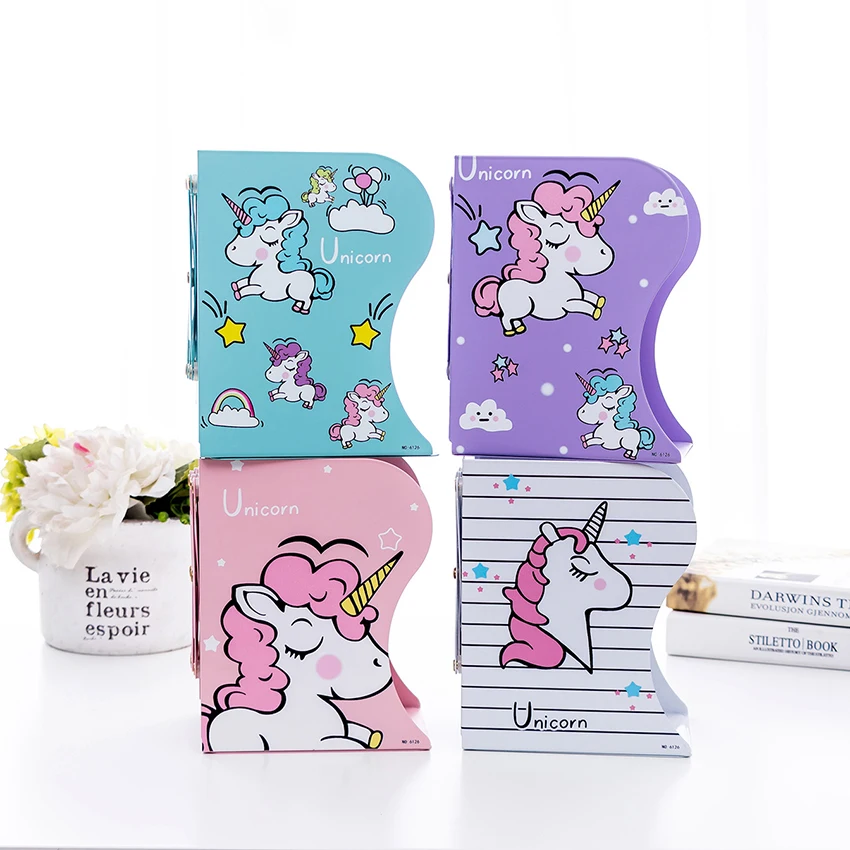 Милый мультфильм djustable книга стенд металлический домашний офис книжные концы поддержка блокнот-органайзер подставка отличный подарок для детей