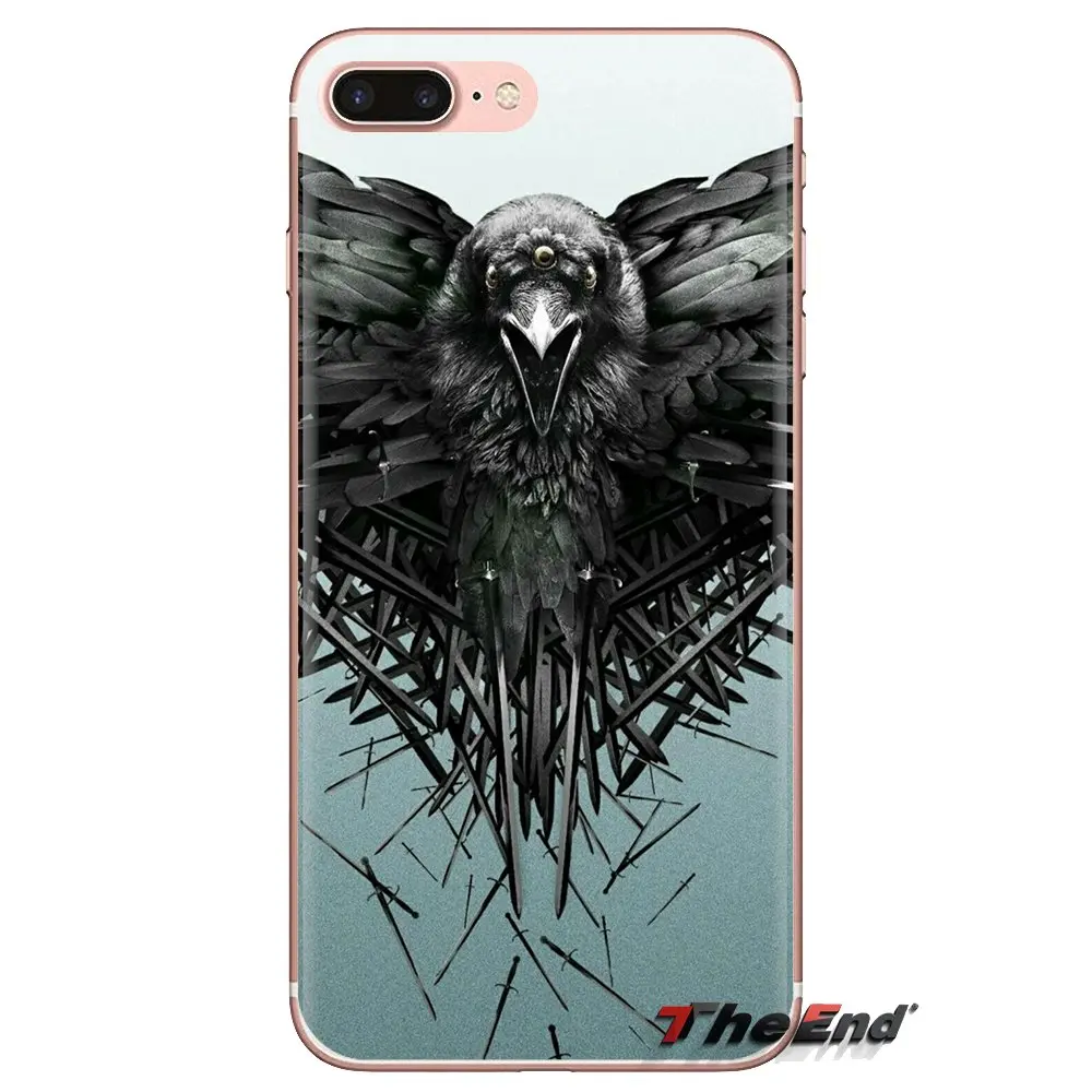 Фильм ворона обои прозрачный мягкий чехол Чехлы для iPod Touch Apple iPhone 4 4s 5 5S SE 5C 6 6S 7 8 X XR